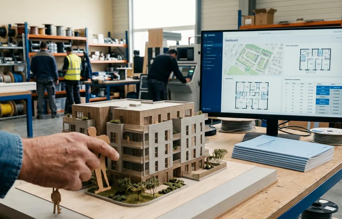 Illustration de l'activité de Leizee (Édition de Leizee, logiciel CRM pour promoteurs immobiliers (vente de logements neufs), Nantes) — France Capital Transmission