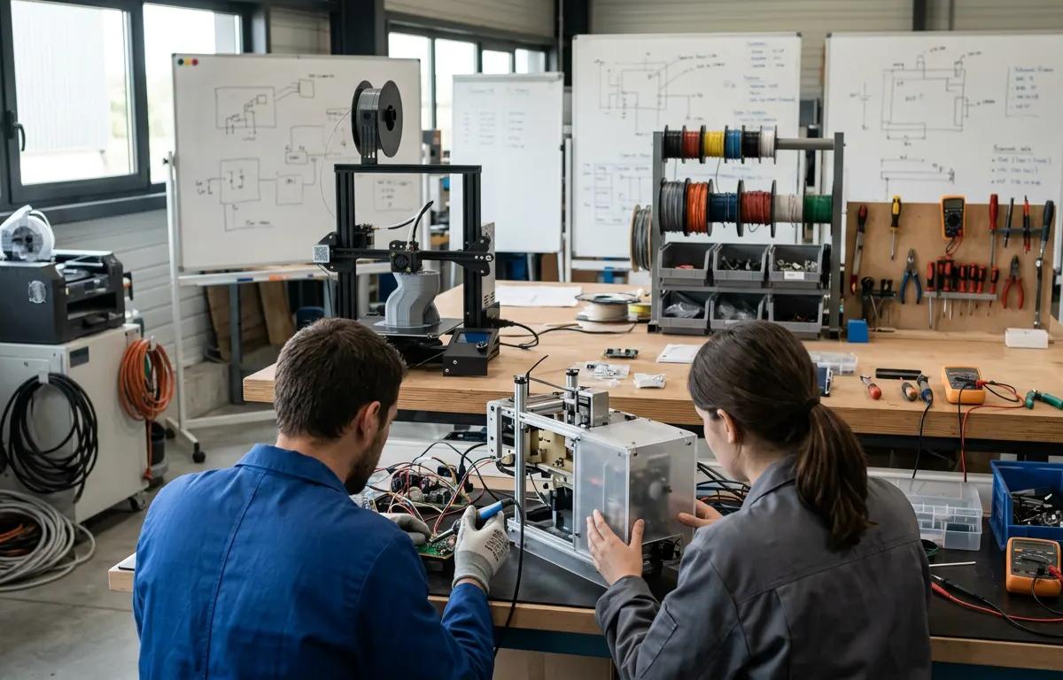 Illustration de l'activité de Dynergie (conseil en accélération de l'innovation : stratégie d'innovation, financement non dilutif (CIR, CII, JEI), financements publics et bancaires, pilotage de projets, Lyon) — France Capital Transmission
