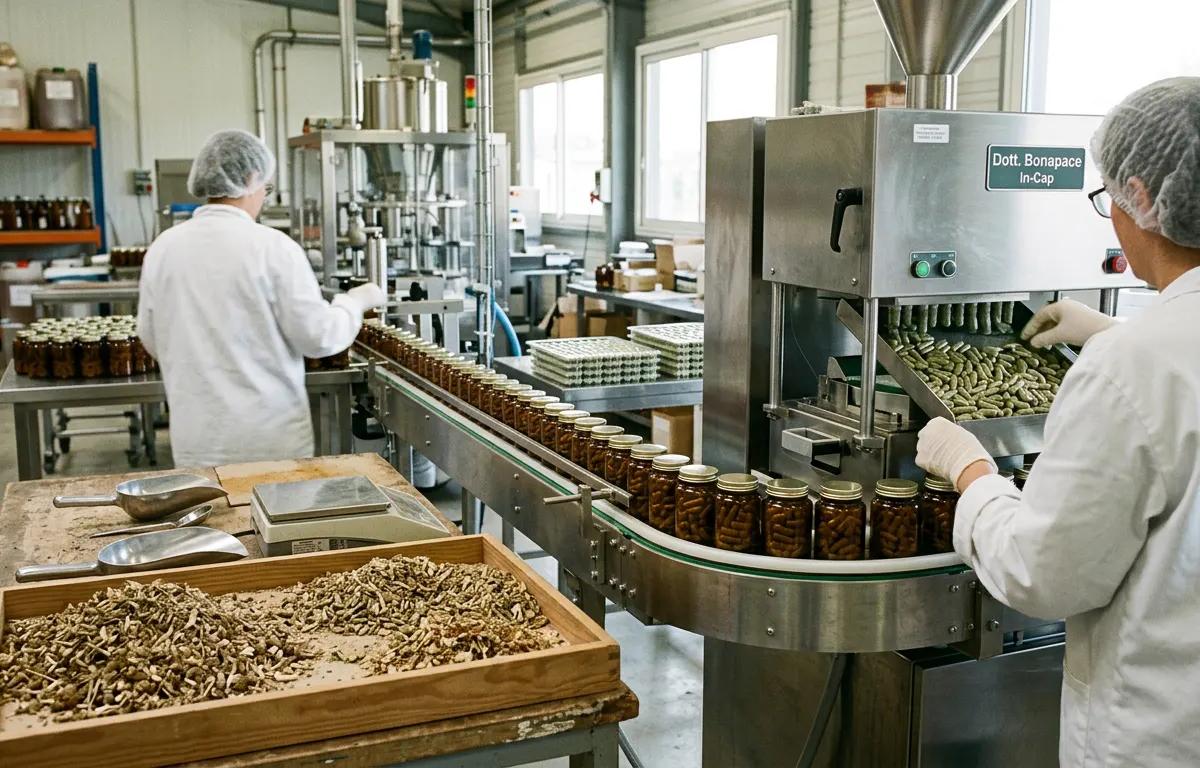 Illustration de l'activité de Laboratoires Herbolistique (conception, fabrication et vente de compléments alimentaires naturels à base de plantes, La Verrie (Chanverrie, Vendée)) — France Capital Transmission
